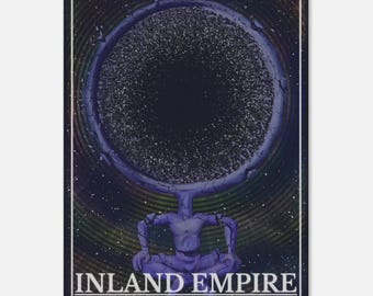 Disco Elysium Inland Empire-vaardigheidsposter