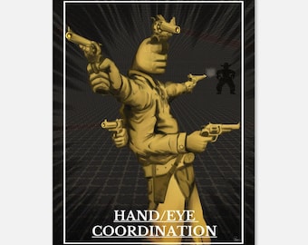 Disco Elysium Hand/Eye Coordination Skill Poster