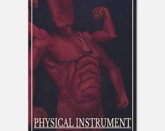 Disco Elysium-poster voor fysieke instrumenten