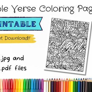 1 John 2:8, Scripture Bible Verse Coloring Page, Single Digital Download Printable, ESV