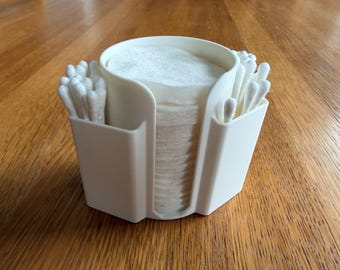 Wattepad- und Wattestäbchenhalter