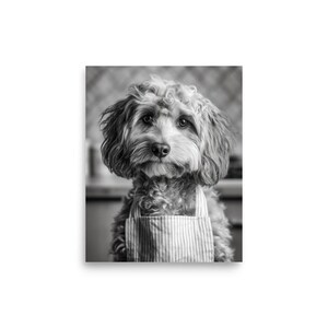 Cockapoo - Apron Art Print - Etsy Australia