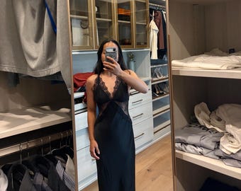 Schwarzes Nachthemd von Victoria's Secret