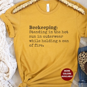 Funny Beekeeper T-shirt Funny beekeeping shirt Bee keeping shirt Bee Love, Bee keeper, beekeeping tee tshirt apiculturist fun beekeeper gift