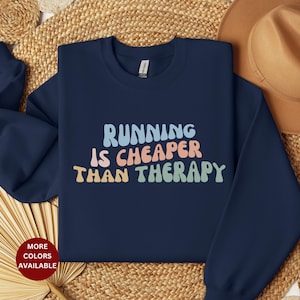 Running Sweatshirt Fun Group Running Sweatshirts Runner Joke sweatshirt funny running sweatshirt marathon training sweatshirt runner gift