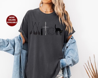 Comfort Colors Witchcraft T-Shirt Gift for Witch Lover Halloween Witchy Woman T-Shirt Witchcraft Gift Sister Gift for Mom Witch Coven Group