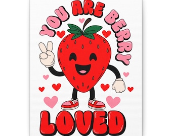 Strawberry Classroom Decor Fun Cute Berry Loved Classroom Art Decorations for Classroom Berry Loved Cheerful Fruit Decor Teacher gift idea