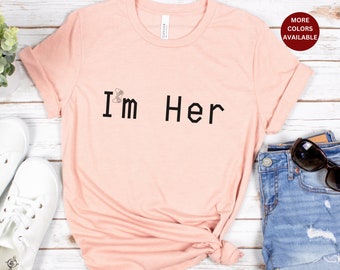 Gamer t-shirt I'm Her, Gamer tee shirt, gaming shirt, gift for woman gamer, gift for girl, gaming tee shirt, girl gamer, gamer, woman gamer