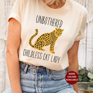 Unbothered Childless Cat Lady Tshirt Kamala shirt Kamala Harris Vote childless cat t shirt Vote Kamala Election 2024 Shirt Voter Democrat