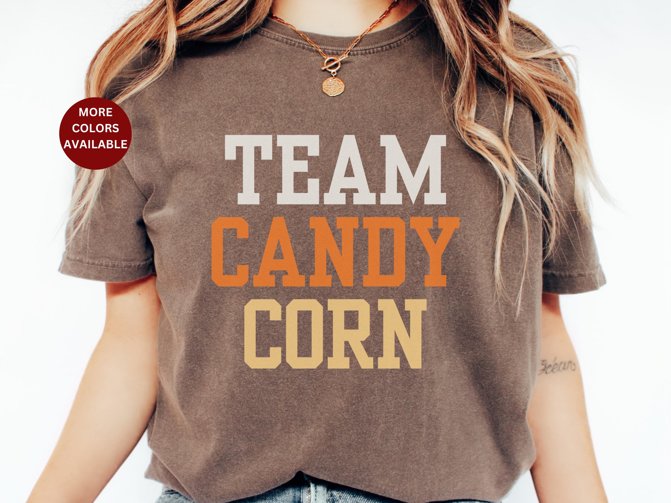 Candy Corn Halloween Comfort Colors T-Shirt Candy Corn Comfort Colors Tee Gift Candy Corn Lover Team Candy Corn Halloween shirt Candy Shirt