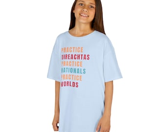 Kids Heavy Cotton™ Tee Youth Irish Dancer Shirt Practice Oireachtas Nationals Worlds Irish Step Dancer Shirt Gift Irish Dancing Tshirt