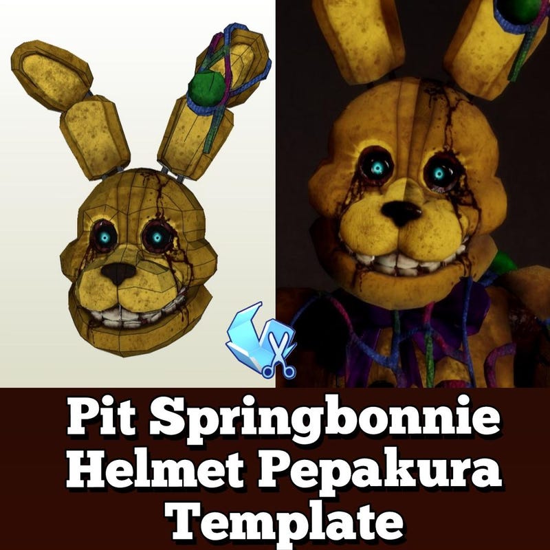 Springbonnie Mask Cosplay - Etsy