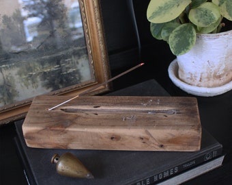 Incense Holder | Reclaimed Wood