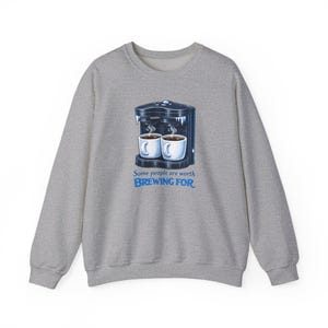 Sweat-shirt amateur de café | Inspiré d'Olaf congelé | Citation drôle de café | Sweat-shirt graphique confortable | Cadeau pour les amateurs de café | Automne Hiver image 1