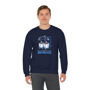 Sweat-shirt amateur de café | Inspiré d'Olaf congelé | Citation drôle de café | Sweat-shirt graphique confortable | Cadeau pour les amateurs de café | Automne Hiver image 5
