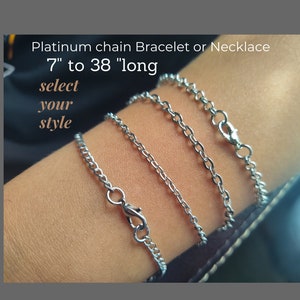 Japanese Platinum Necklace Chain for Women JL PT CH 1162