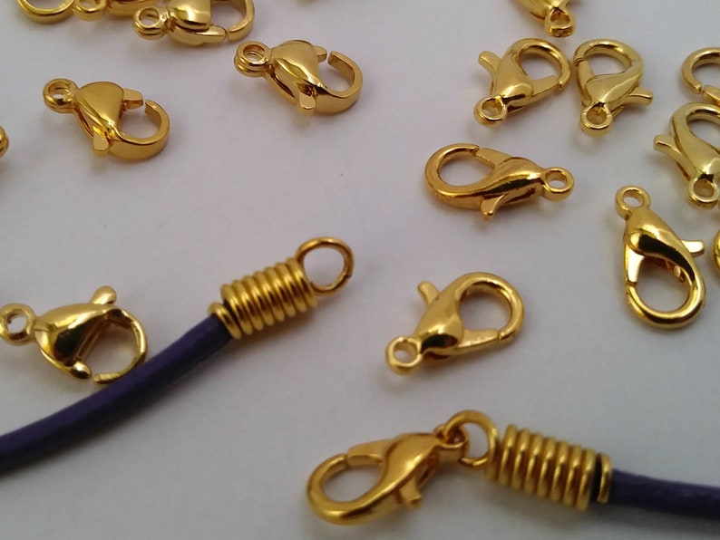 25/50/100 304 Stainless Steel Lobster Claw Clasp/ Nickel Free Etsy