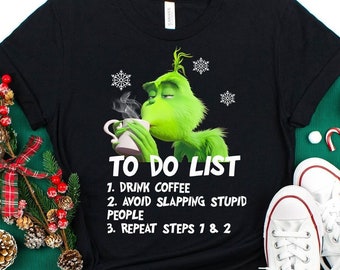 Grinch to Do List - Etsy