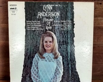 Lynn Anderson Flower of Love Vintage Vinyl Record Album 1973 Stereo Pickwick 33 Country