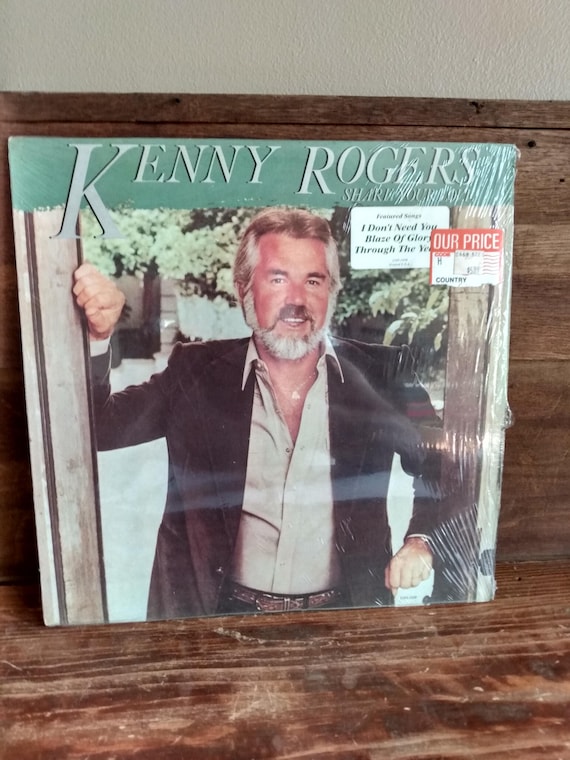 Kenny Rogers Share Your Love 1981 Vintage Vinyl Record Album LOO-1108 Liberty Records