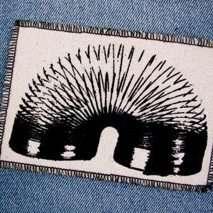 One slinky canvas patch, finished edge, any color you choose, FREE SHIPPING USA