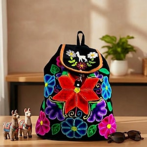 Peru Woven Backpack - Etsy display picture 2