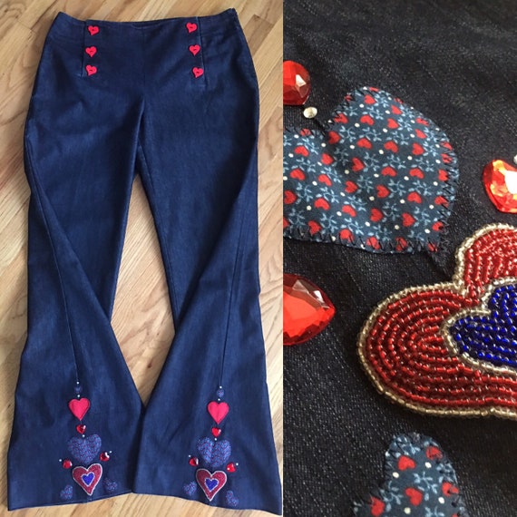 bell bottom jeans size 12