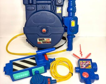 Vintage 1986 Kenner The Real Ghostbusters Proton Pack, PKE and Trap Playset
