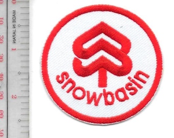 Toppa promozionale per lo sci nello Utah Snowbasin Ski Resort Huntsville_ UT