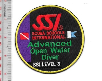 SCUBA Diving Scuba Schools International SSI Advanced Open Water Diver niveau 3 P