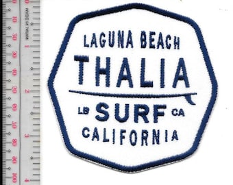 Toppa promozionale al dettaglio Surfing California Thalia Surf Shop Laguna Beach_ CA