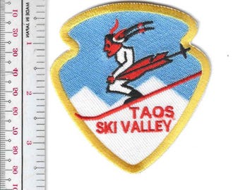 Skigebied Taos Ski Valley, jaren 1960 en 1970, New Mexico Patch