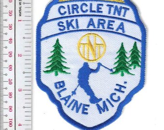 Skiën Michigan Circle TNT Jack Pine Valley Blaine, MI Patch