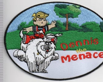 PATCH: Dennis The Mennace Riding-kraag