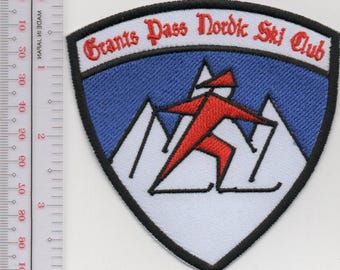Skiing Grants Pass Nordic Ski Club-patch