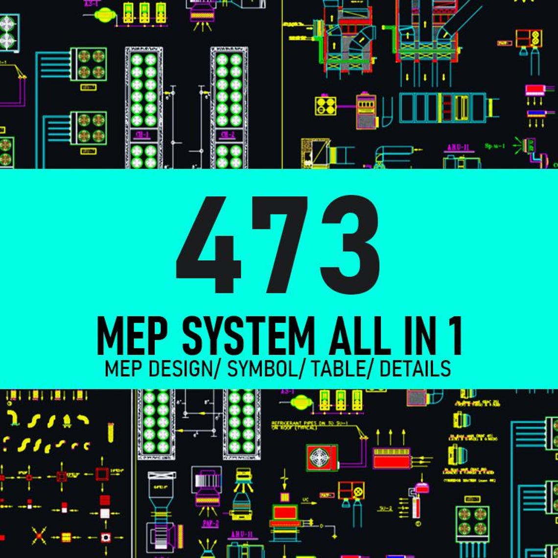 Autocad Mep Sql Server 473 MEP Systems CAD Block for Autocad | Autodesk | Autocad - Etsy Israel