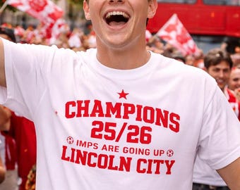 Lincoln City Football Club Promotion T-Shirt