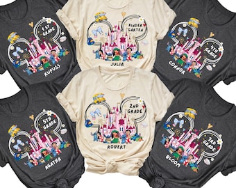 Camiseta para maestra de quinto grado, escuela primaria, camiseta para maestra, camiseta personalizada para maestra, regalo para maestra, camiseta de regreso a clases, camiseta grupal