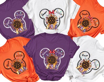 Camiseta de Halloween de Disney Epcot, Camiseta a juego para fiestas de Halloween de Disney, Camiseta del grupo de Halloween, Camiseta de la fiesta de terror de Disney 2026, Camiseta de fiesta de Epcot