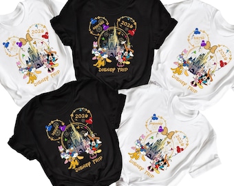 Camiseta Disney World Family 2026, Camiseta personalizada para viaje familiar a Disney, Camiseta de viaje a Disney, Camiseta de vacaciones familiares a Disney, Camiseta a juego para la familia Disney