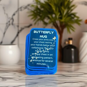 Panic Attack and Anxiety Help Cards-16 Cards image 2