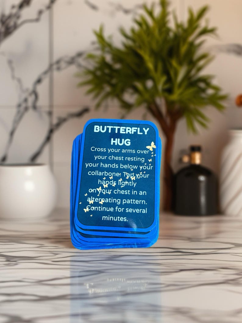 Panic Attack and Anxiety Help Cards-16 Cards image 2