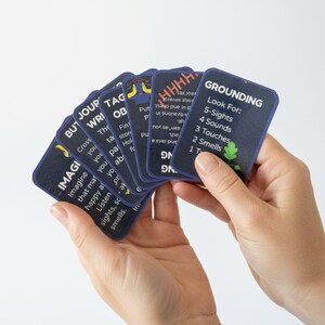 Panic Attack and Anxiety Help Cards-16 Cards image 4