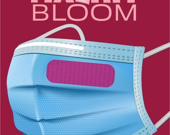 Floral Mask Freshener - Essential Oil Infused (Pack of 8)