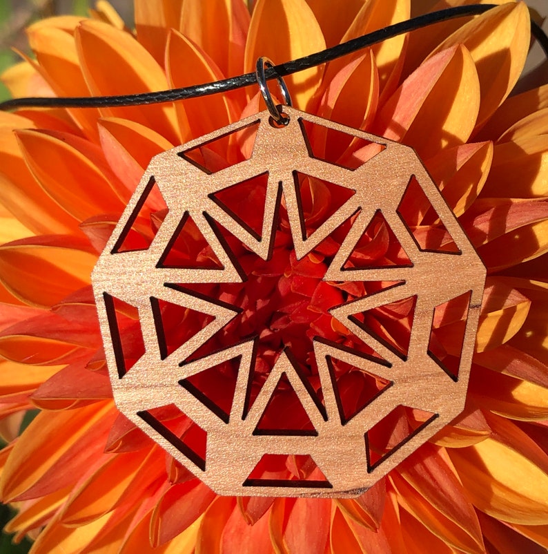 Nine-Pointed Star Pendant