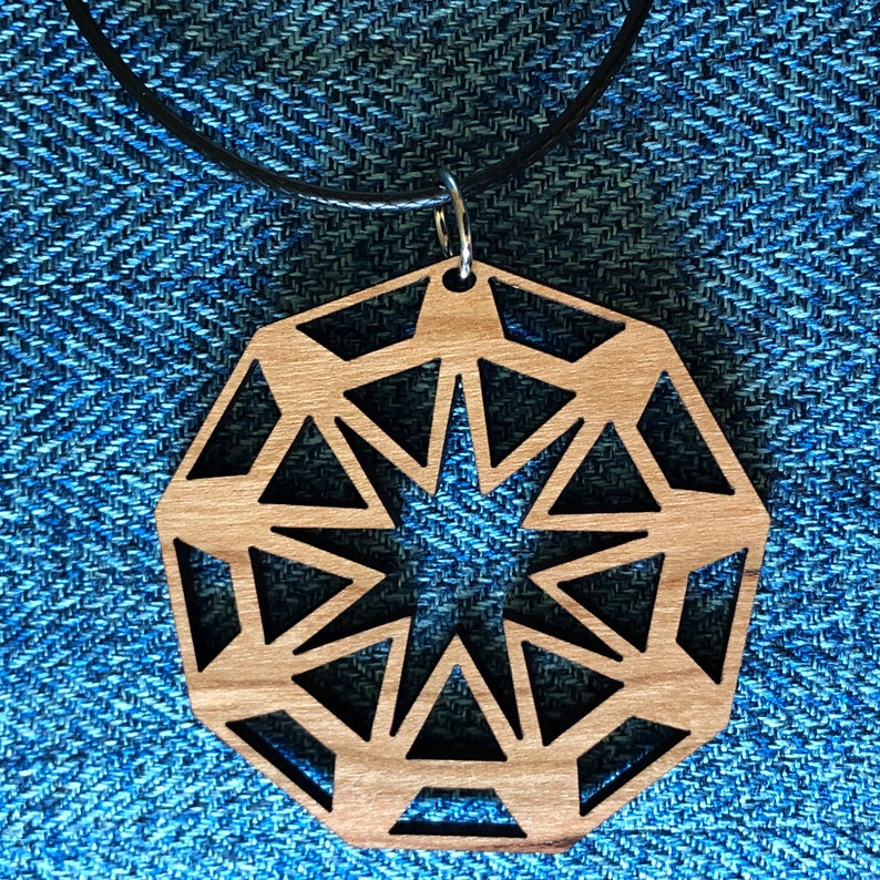 Nine-Pointed Star Pendant