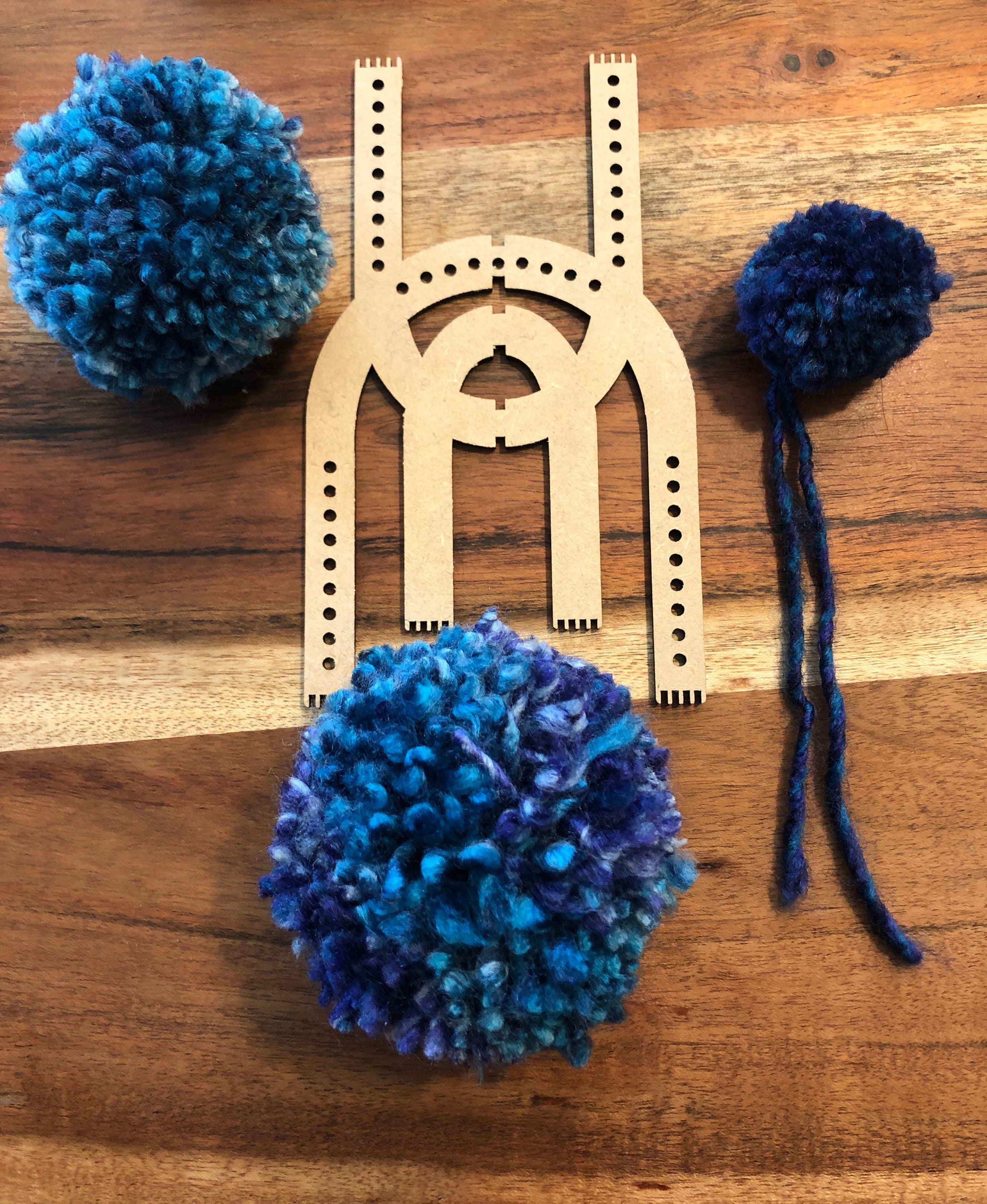 Pom Pom Maker Svg File For Laser Cutter Commercial Or Etsy