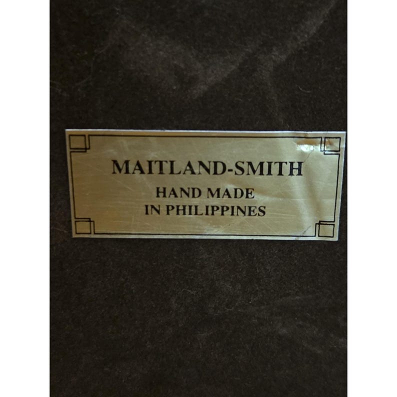 Vintage Maitland Smith Bouillotte Table Lamp Ornate Gold Candelabra Black Shade image 7