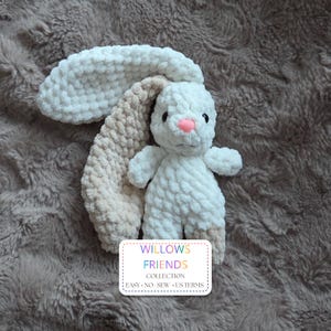 Schema all'uncinetto per coniglietto/senza cuciture • Amigurumi facile in PDF/download digitale/Willow di Askedal immagine 2