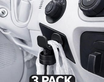 Hållare för bilsoppåse – Cigarettändarfäste – Handsfree-inredning (3-pack)